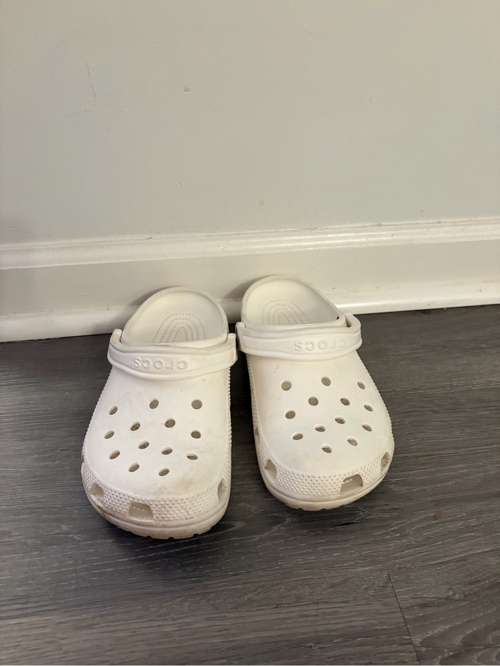 CROCS Kids' Classic Clog - White